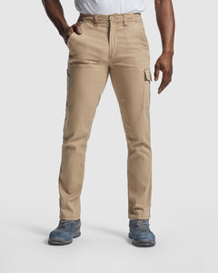 Pantalon Fonta PA9206 Hombre Negro personalizable con bordado, serigrafia y DTF | LogoLider