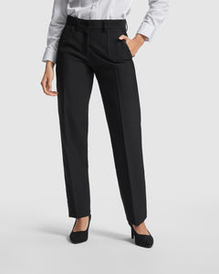 Pantalon Waitress PA9251 Mujer Negro personalizable con bordado, serigrafia y DTF | LogoLider