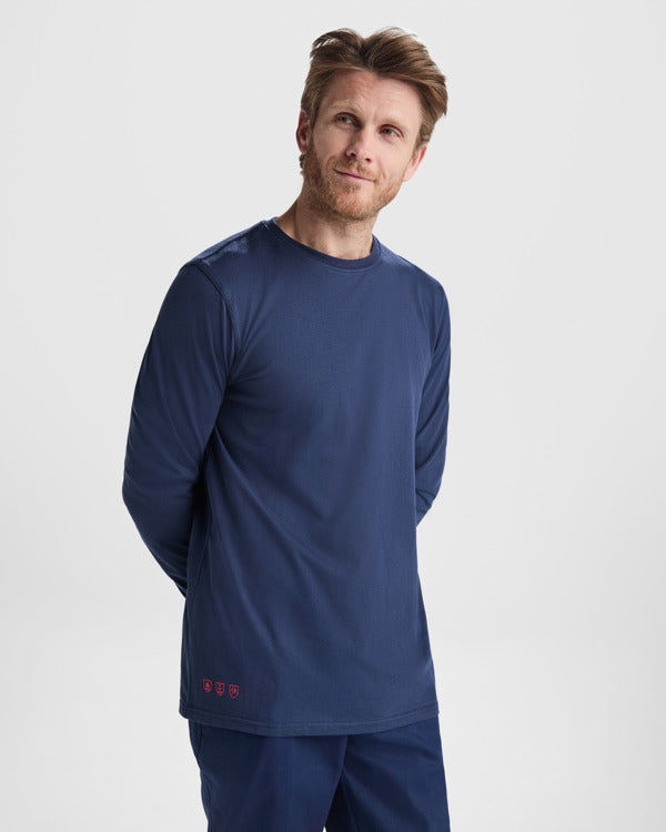 Prenda ignifuga Defender FR9401 Unisex Marino personalizable con bordado, serigrafia y DTF | LogoLider